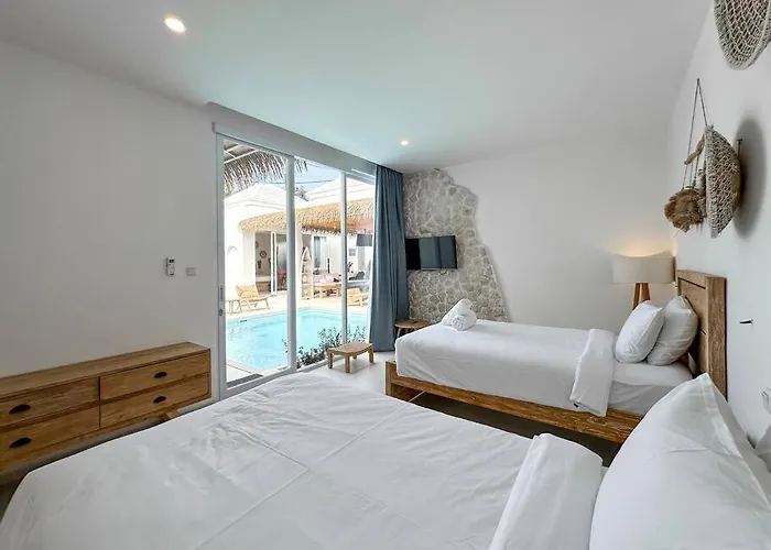 Villa Fresh Tropical Boni 3br/privatepool&wifi
