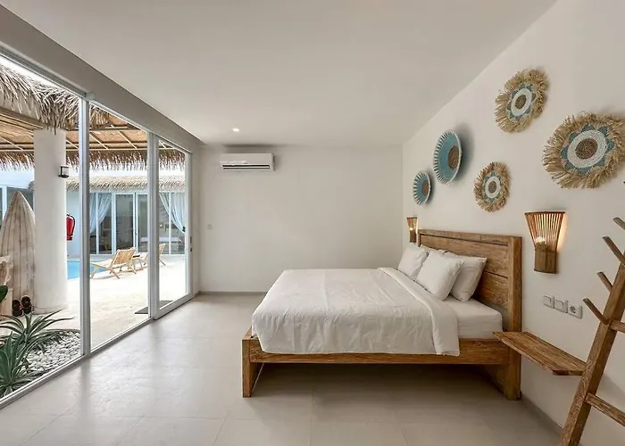 Villa Fresh Tropical Boni 3br/privatepool&wifi *