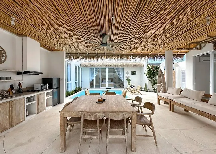 Villa Fresh Tropical Boni 3br/privatepool&wifi